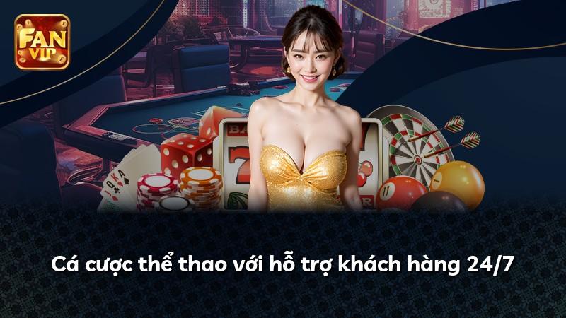Cá cược thể thao với hỗ trợ khách hàng 24/7